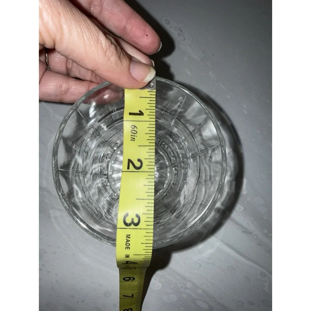 Cristal Darques Durrand Carrolton Double Old Fashioned Glasses (6) Excellent